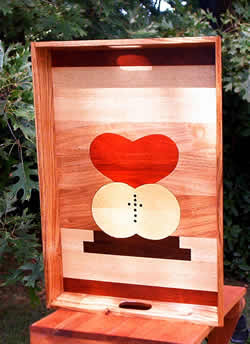 Wooden Tray Worldwide Marriage Encounter